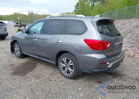 2019 Nissan Pathfinder S из США, поврежденный, VIN 5N1DR2MM9KC651530